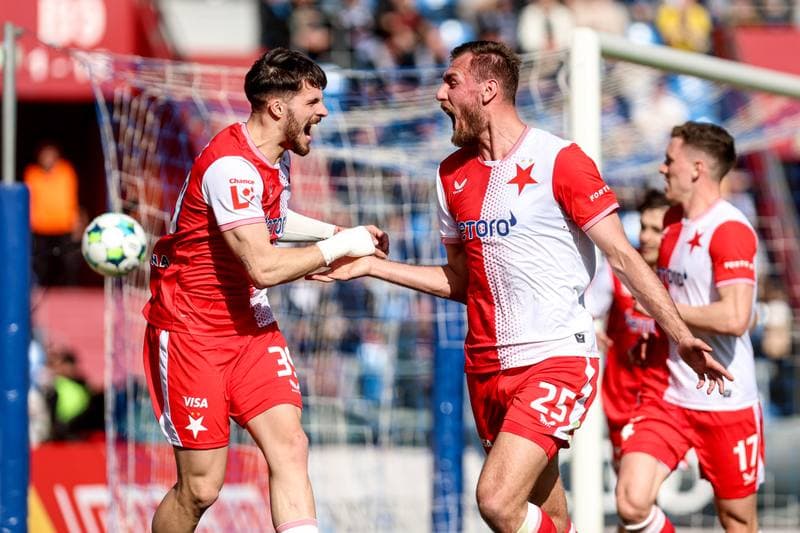 Football. Chance Liga. Banik Ostrava - Slavia Praha. 05.04.2026