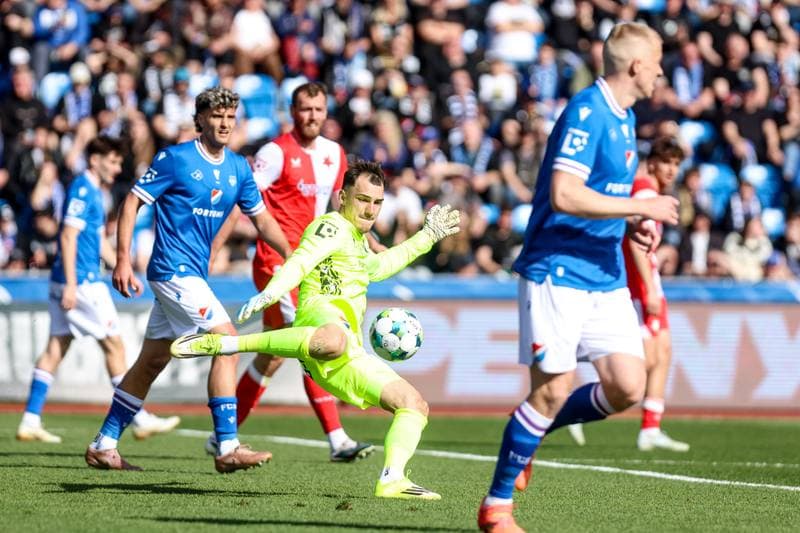Football. Chance Liga. Banik Ostrava - Slavia Praha. 05.04.2026