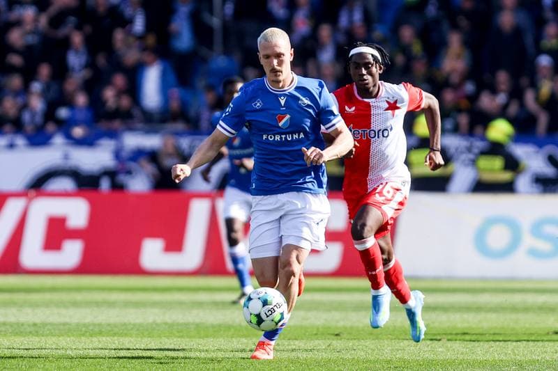 Football. Chance Liga. Banik Ostrava - Slavia Praha. 05.04.2026