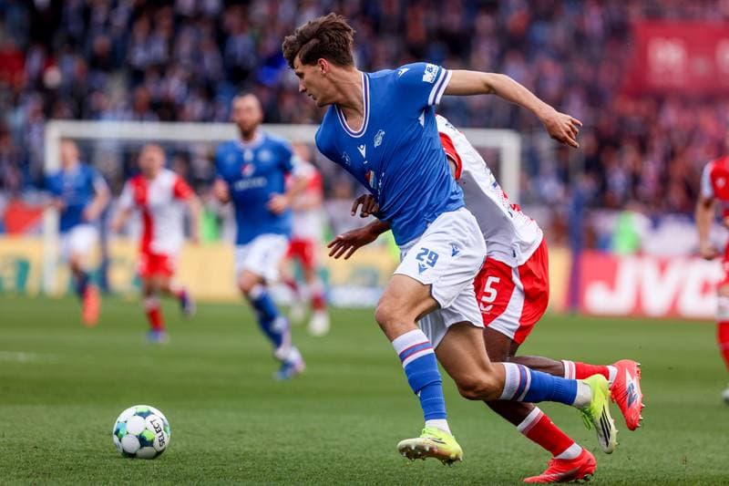 Football. Chance Liga. Banik Ostrava - Slavia Praha. 05.04.2026