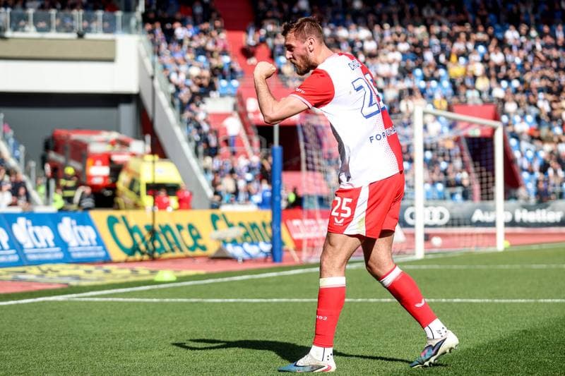 Football. Chance Liga. Banik Ostrava - Slavia Praha. 05.04.2026