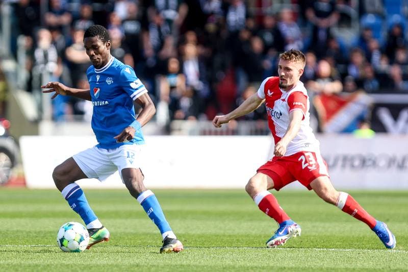 Football. Chance Liga. Banik Ostrava - Slavia Praha. 05.04.2026
