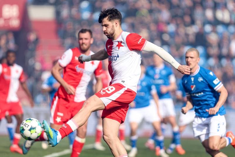Football. Chance Liga. Banik Ostrava - Slavia Praha. 05.04.2026