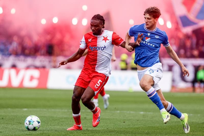 Football. Chance Liga. Banik Ostrava - Slavia Praha. 05.04.2026