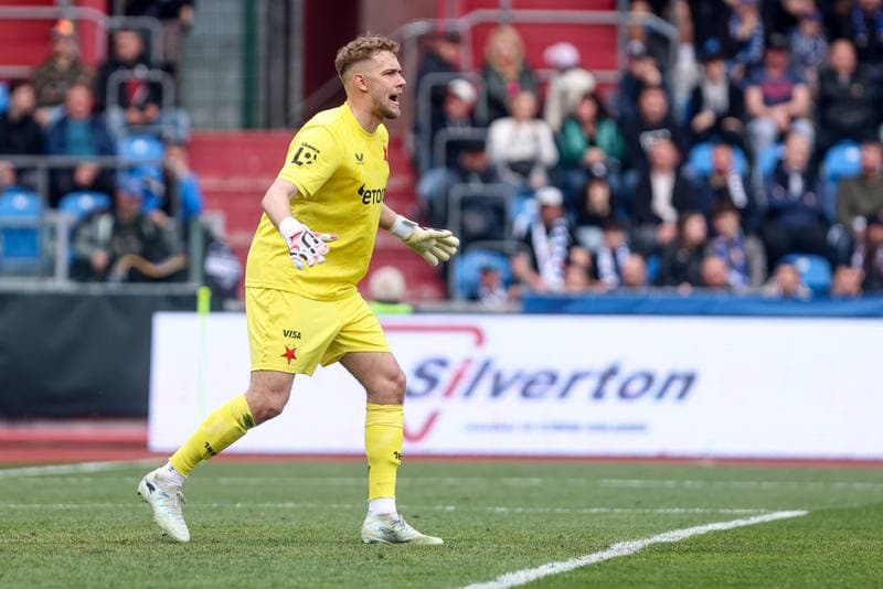 Football. Chance Liga. Banik Ostrava - Slavia Praha. 05.04.2026