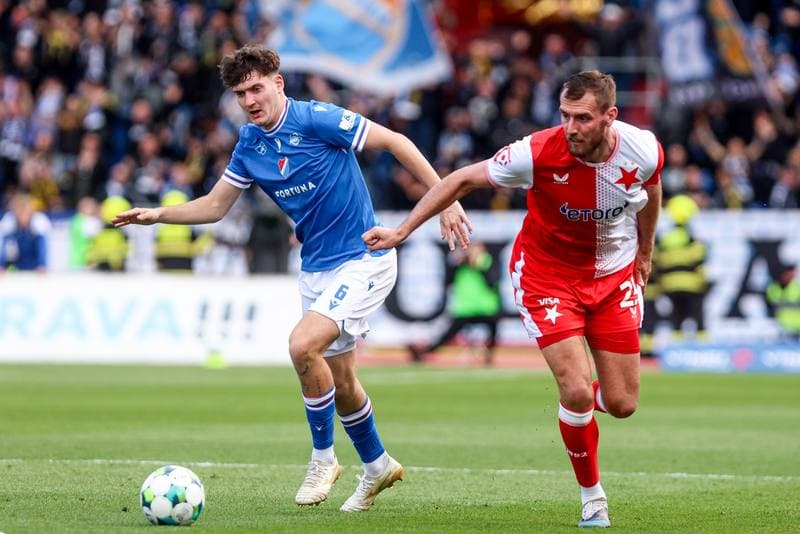 Football. Chance Liga. Banik Ostrava - Slavia Praha. 05.04.2026