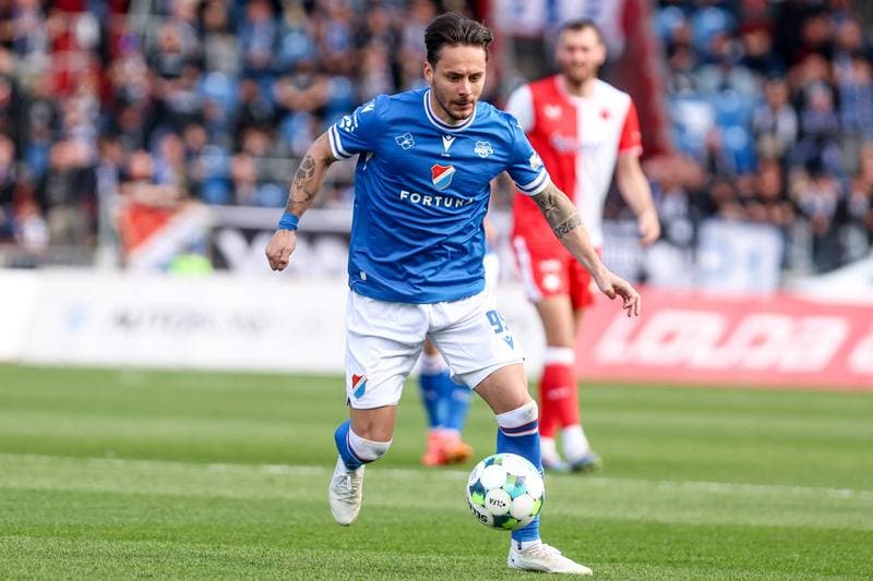 Football. Chance Liga. Banik Ostrava - Slavia Praha. 05.04.2026