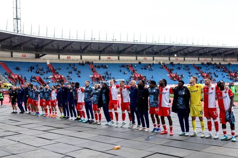 Football. Chance Liga. Banik Ostrava - Slavia Praha. 05.04.2026