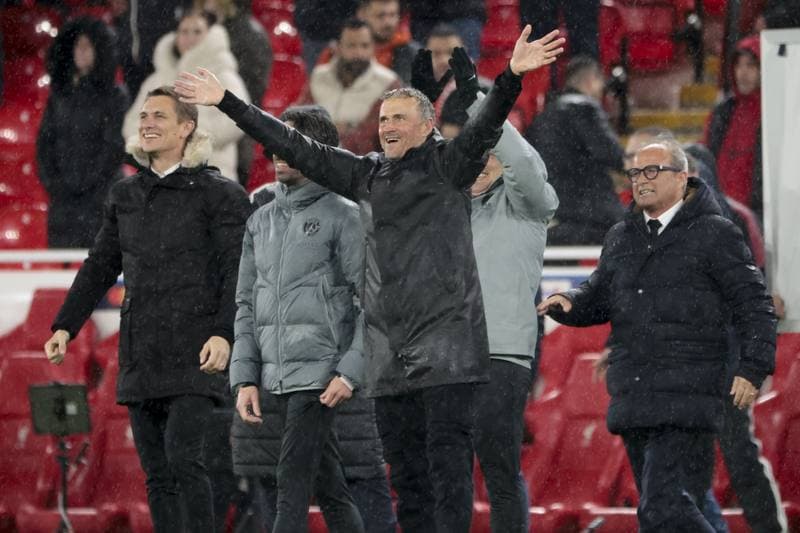 Football. UEFA Champions League. Liverpool - Paris Saint-Germain. 14.04.2026