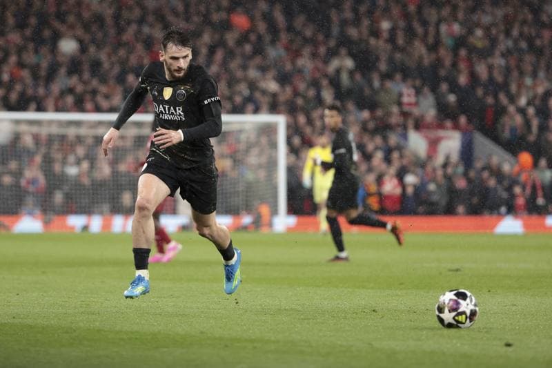 Football. UEFA Champions League. Liverpool - Paris Saint-Germain. 14.04.2026