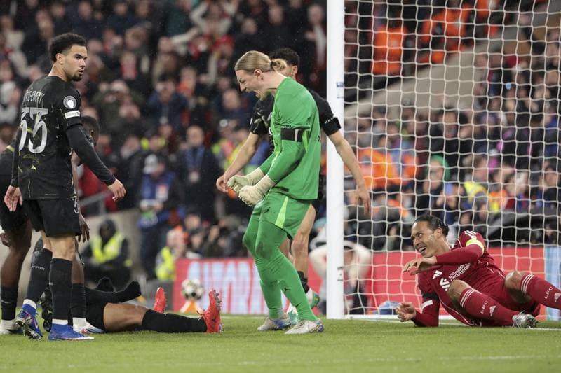 Football. UEFA Champions League. Liverpool - Paris Saint-Germain. 14.04.2026