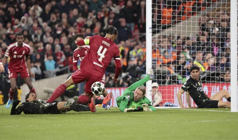 Football. UEFA Champions League. Liverpool - Paris Saint-Germain. 14.04.2026