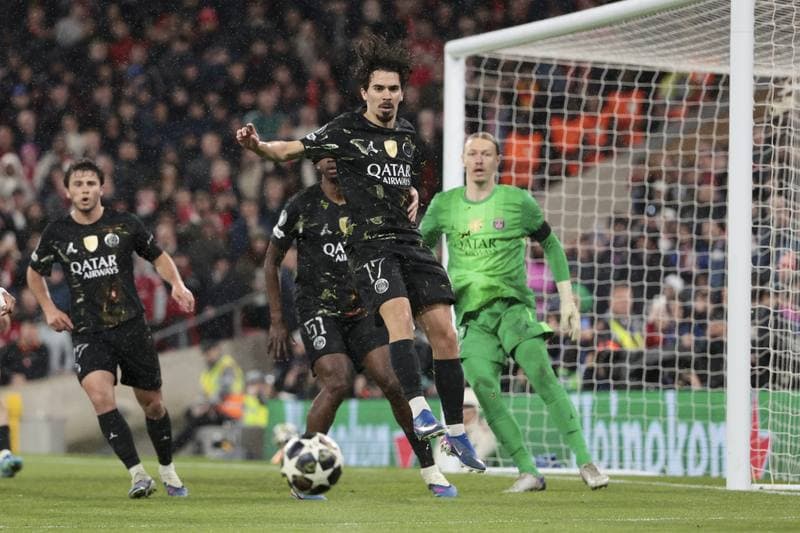 Football. UEFA Champions League. Liverpool - Paris Saint-Germain. 14.04.2026
