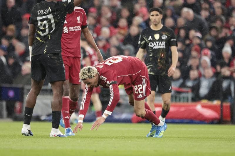 Football. UEFA Champions League. Liverpool - Paris Saint-Germain. 14.04.2026