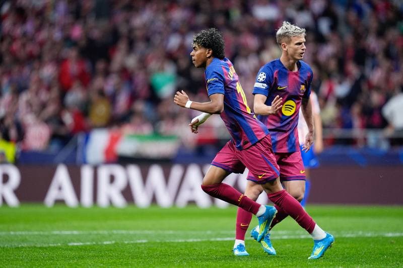 Football. UEFA Champions League. Atletico Madrid - FC Barcelona. 14.04.2026
