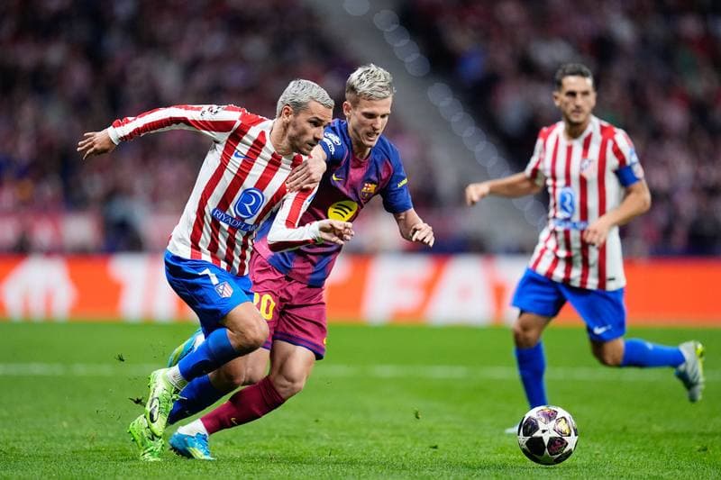 Football. UEFA Champions League. Atletico Madrid - FC Barcelona. 14.04.2026