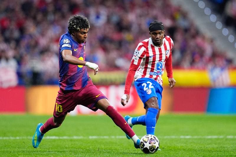 Football. UEFA Champions League. Atletico Madrid - FC Barcelona. 14.04.2026