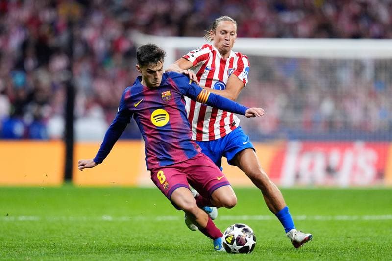 Football. UEFA Champions League. Atletico Madrid - FC Barcelona. 14.04.2026