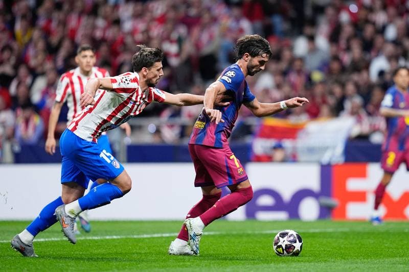 Football. UEFA Champions League. Atletico Madrid - FC Barcelona. 14.04.2026