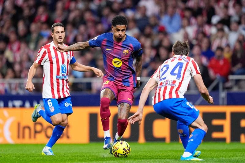 Football. La Liga. Atletico Madrid - FC Barcelona. 04.04.2026