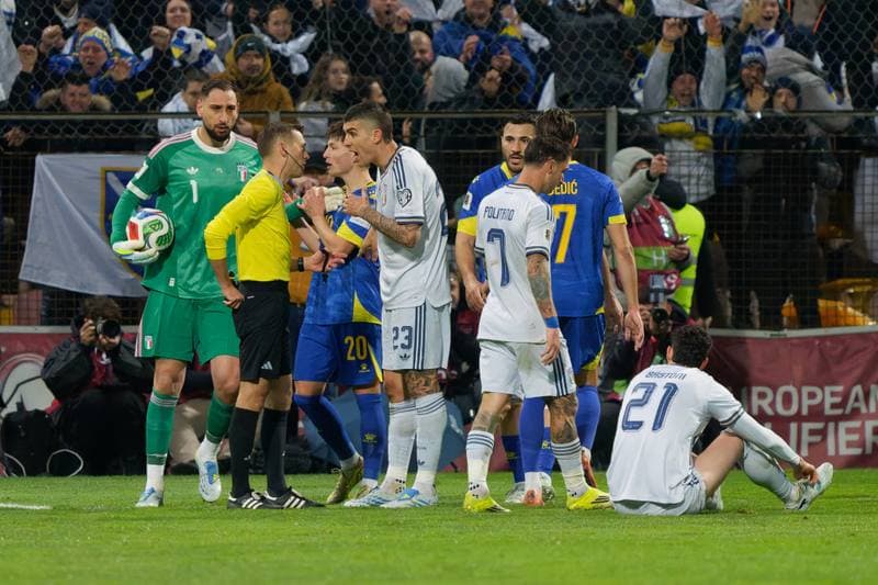 Football. FIFA World Cup Qualifiers. Bosnia and Herzegovina - Italy. 31.03.2026