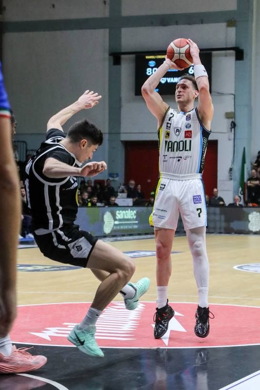 Basketball. Italian Basketball Serie A. Vanoli Basket Cremona - APU Old Wild West Udine. 04.04.2026