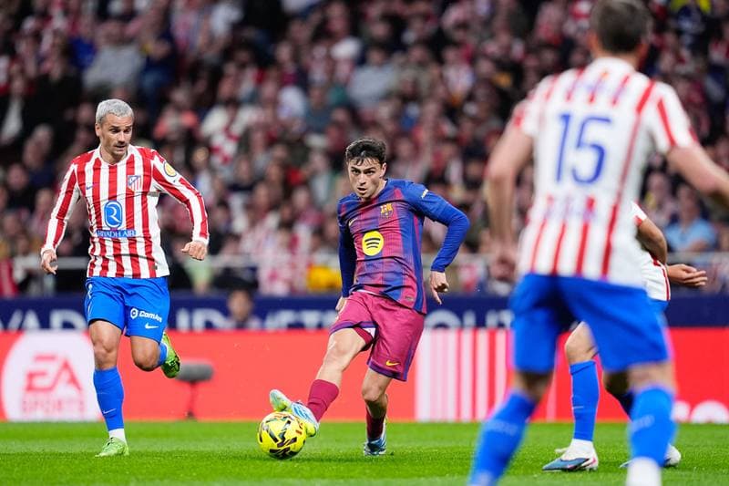Football. La Liga. Atletico Madrid - FC Barcelona. 04.04.2026