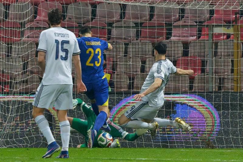 Football. FIFA World Cup Qualifiers. Bosnia and Herzegovina - Italy. 31.03.2026