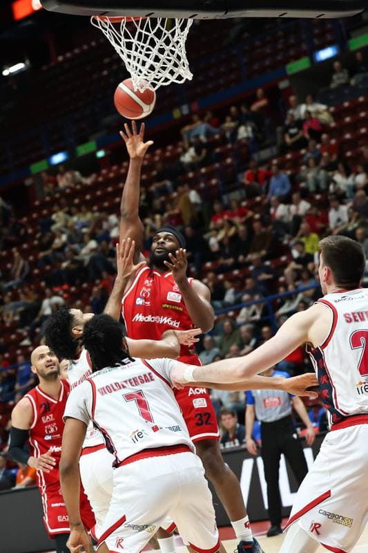 Basketball. LBA Lega Basket Serie A. EA7 Emporio Armani Milano - Una Hotels Reggio Emilia. 05.04.2026