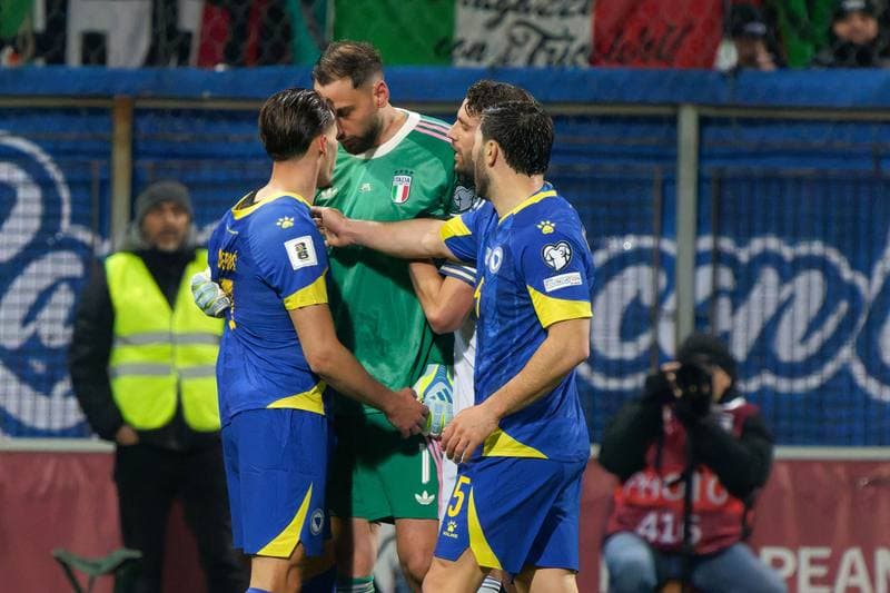 Football. FIFA World Cup Qualifiers. Bosnia and Herzegovina - Italy. 31.03.2026