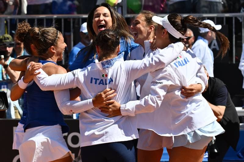 Tennis. Billie Jean King Cup Qualifiers. Italy - Japan. 10.04.2026