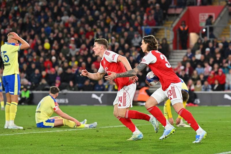 Football. FA Cup. Southampton - Arsenal. 04.04.2026
