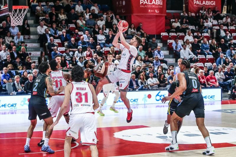 Basketball. Italian Basketball Serie A. Una Hotels Reggio Emilia - Vanoli Basket Cremona. 11.04.2026