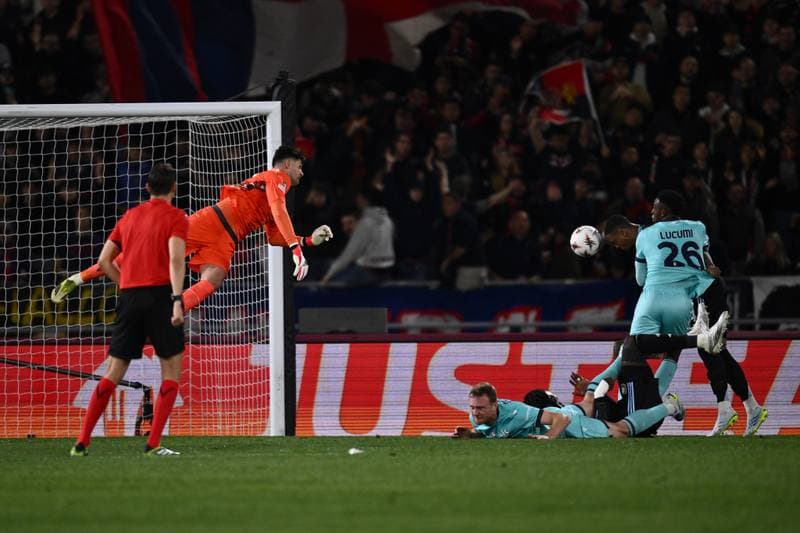 Football. UEFA Europa League. Bologna FC - Aston Villa FC. 09.04.2026