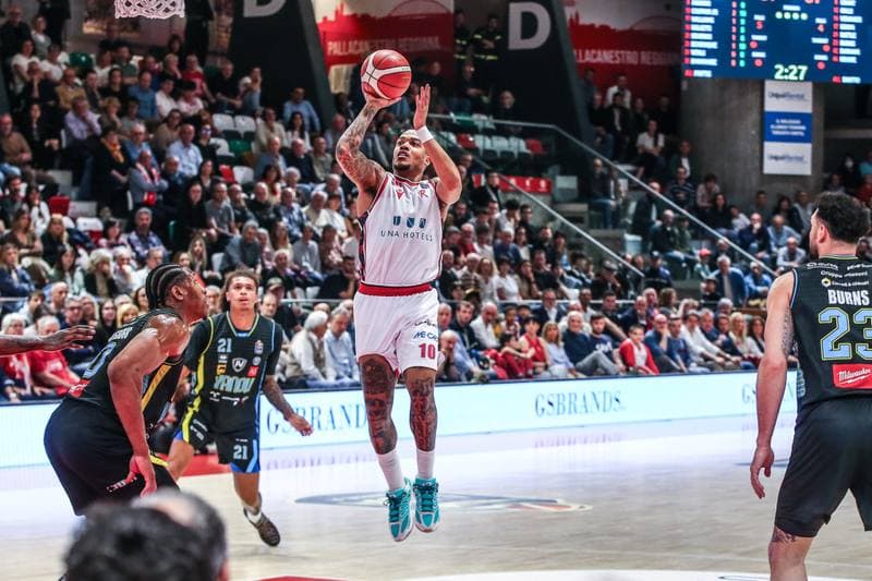 Basketball. Italian Basketball Serie A. Una Hotels Reggio Emilia - Vanoli Basket Cremona. 11.04.2026