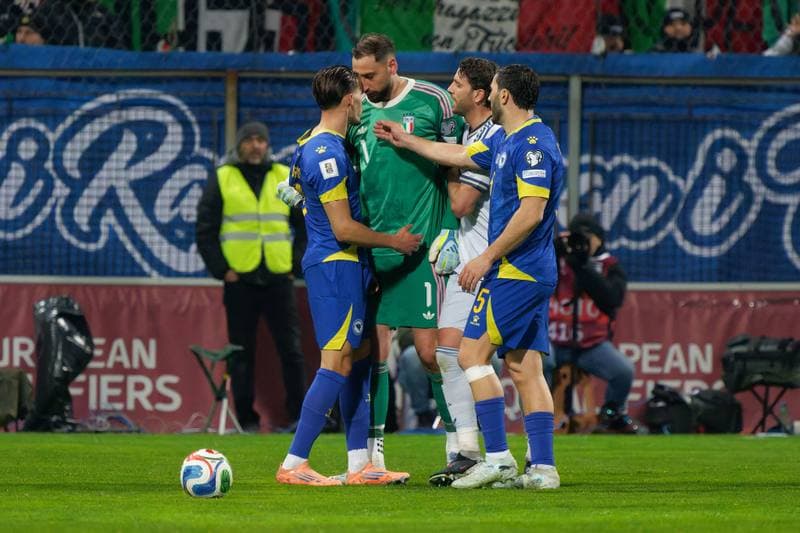 Football. FIFA World Cup Qualifiers. Bosnia and Herzegovina - Italy. 31.03.2026