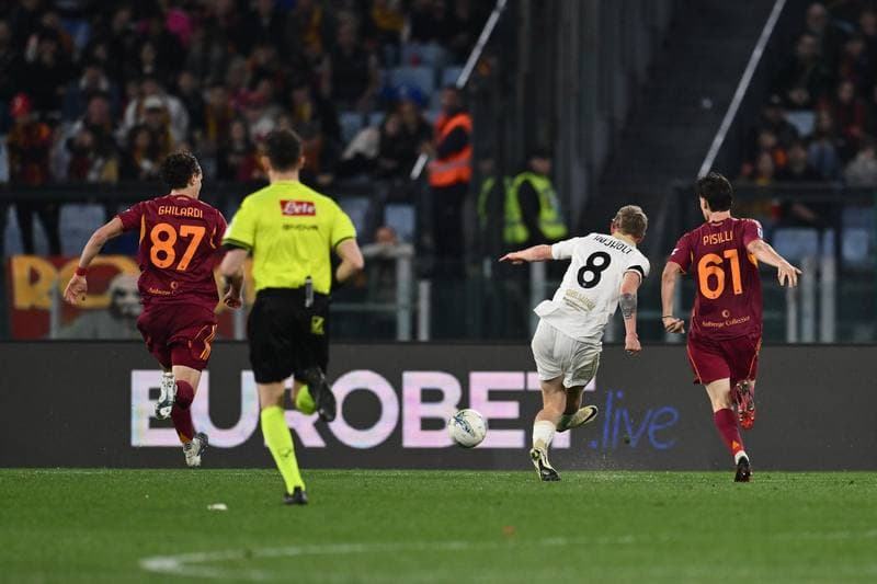 Football. Serie A. AS Roma - Pisa SC. 10.04.2026