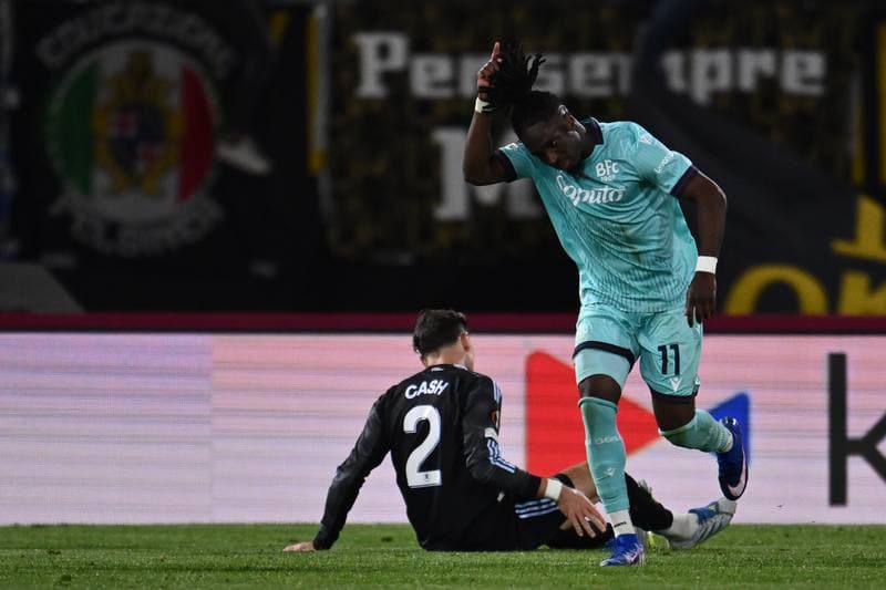 Football. UEFA Europa League. Bologna FC - Aston Villa FC. 09.04.2026