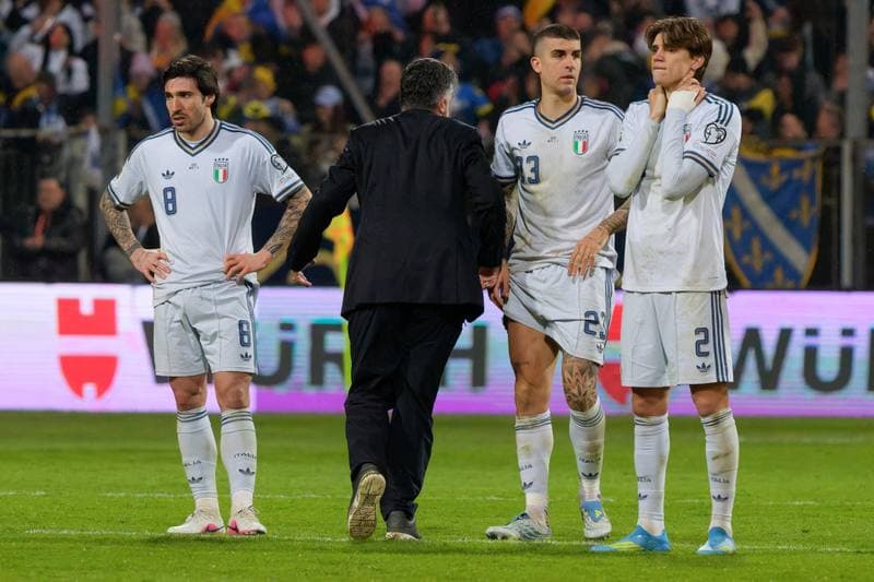 Football. FIFA World Cup Qualifiers. Bosnia and Herzegovina - Italy. 31.03.2026