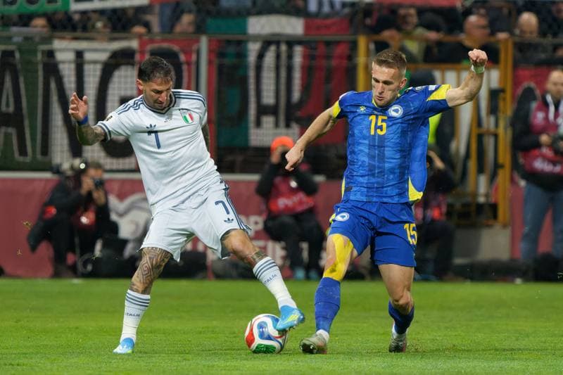Football. FIFA World Cup Qualifiers. Bosnia and Herzegovina - Italy. 31.03.2026