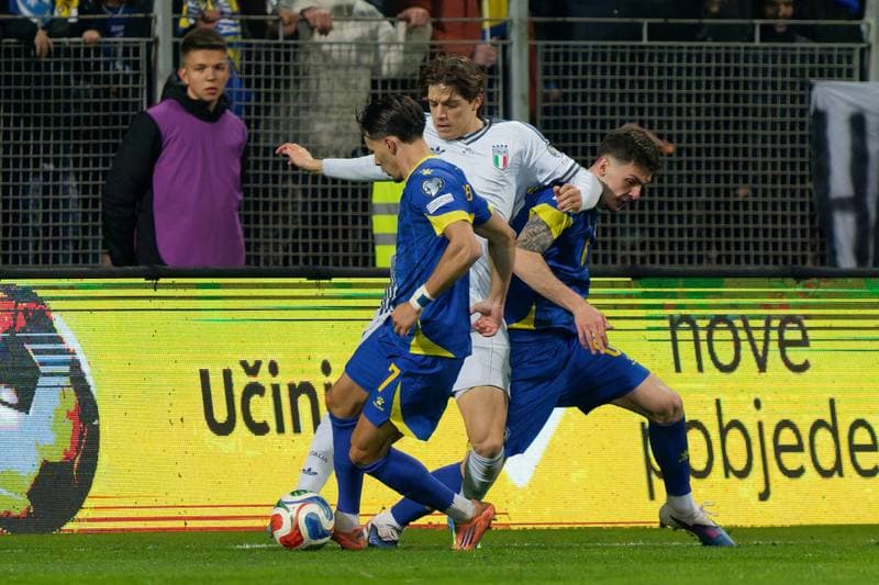 Football. FIFA World Cup Qualifiers. Bosnia and Herzegovina - Italy. 31.03.2026