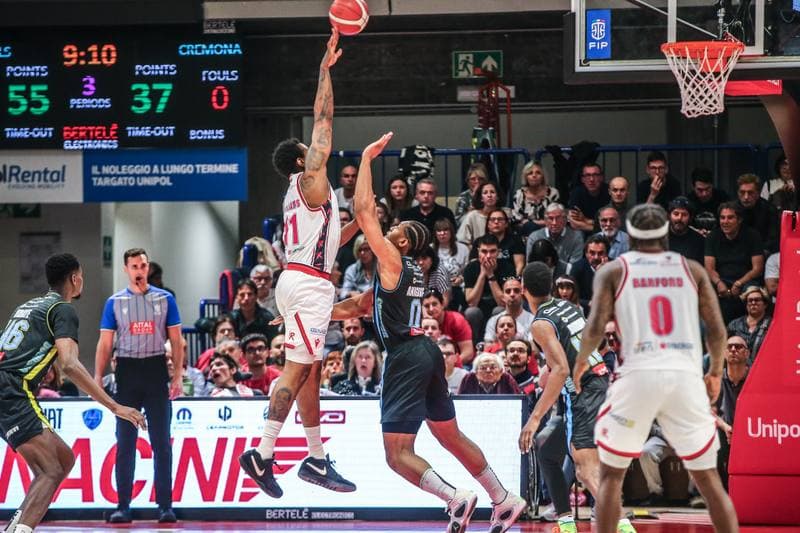 Basketball. Italian Basketball Serie A. Una Hotels Reggio Emilia - Vanoli Basket Cremona. 11.04.2026