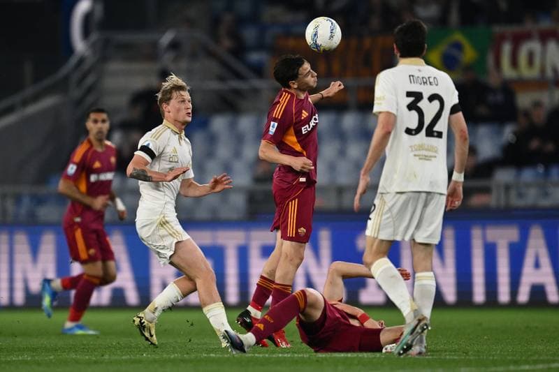 Football. Serie A. AS Roma - Pisa SC. 10.04.2026