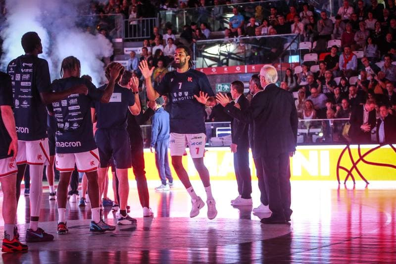 Basketball. Italian Basketball Serie A. Una Hotels Reggio Emilia - Vanoli Basket Cremona. 11.04.2026