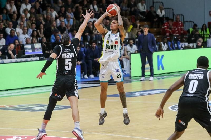 Basketball. Italian Basketball Serie A. Vanoli Basket Cremona - APU Old Wild West Udine. 04.04.2026