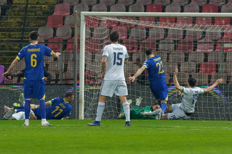 Football. FIFA World Cup Qualifiers. Bosnia and Herzegovina - Italy. 31.03.2026