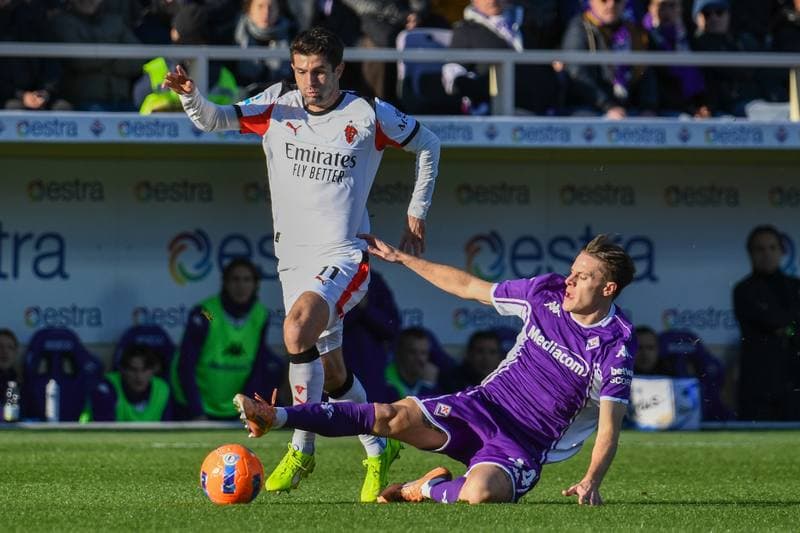 Football. Serie A. ACF Fiorentina - AC Milan. 11.01.2026