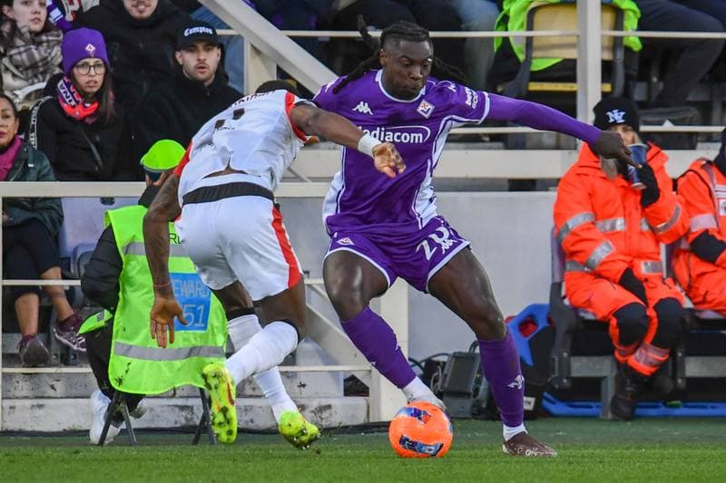 Football. Serie A. ACF Fiorentina - AC Milan. 11.01.2026