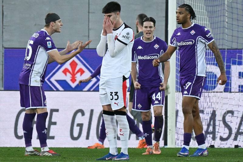 Football. Serie A. ACF Fiorentina - AC Milan. 11.01.2026