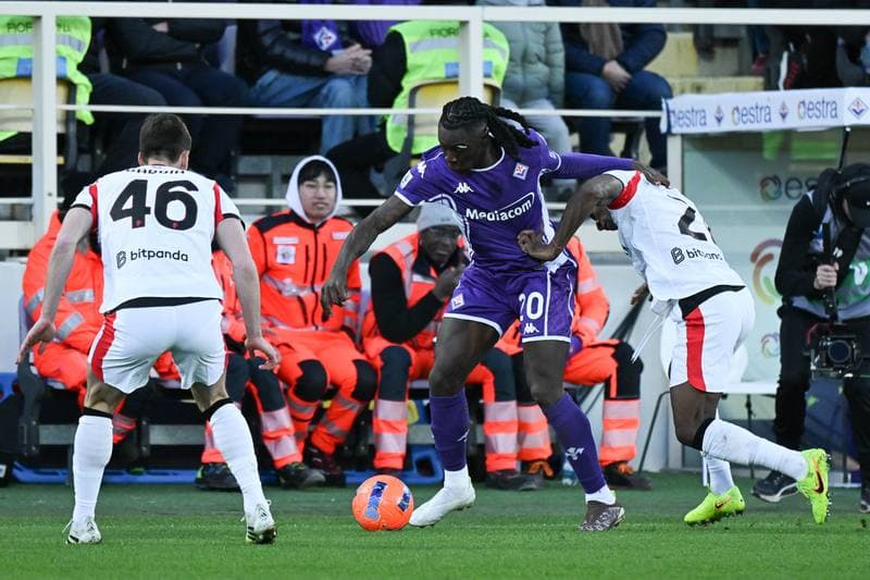 Football. Serie A. ACF Fiorentina - AC Milan. 11.01.2026